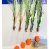 Fladen Fishing AB FLADEN Luminous Silk Rig - Feder-Vorfach