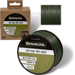 Radical Drop Braid Ø 0,3 Mm 13,0 Kg 400 Meter Dunkelgrün