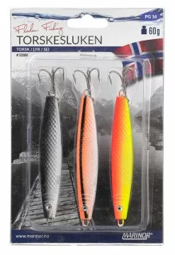 MARINOR Pilker-Set TORSKESLUKEN 3er Pack