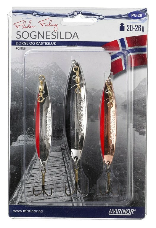 MARINOR Blinker SOGNESILDA 3er Pack 20-26g 3 MARINOR Blinker SOGNESILDA 3er Pack 20-26g