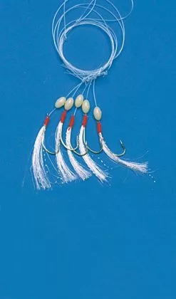 Behr Makrelen-Paternoster Mit Weißen Tinsel