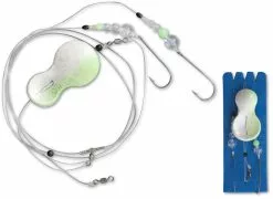 Zebco Flatty Teaser Inline Rig - Buttlöffel-Vorfach