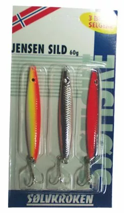 SOLVKROKEN Jensen Sild 3-er-Pack -Pilker Verkäufe 6407060 JensenSild 3erPkgCG8BRoRj5x83D 1280x1280