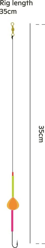 Kinetic Sabiki Plaice Connect - Plattfischvorfach