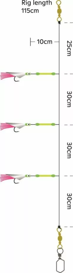 Kinetic Sabiki Sun Tail Lightstick Vorfach -Pilker Verkäufe F212 210 047 4 766523 1280x1280