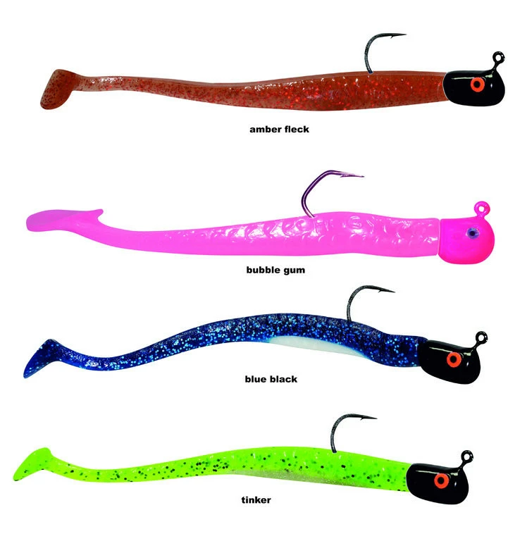 Hogy Paddle Shaker Tail 23cm Mit VMC Jig Head 5 Hogy Paddle Shaker Tail 23cm Mit VMC Jig Head – Bild 3