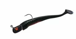 Hogy Paddle Shaker Tail 23cm Mit VMC Jig Head Halloween