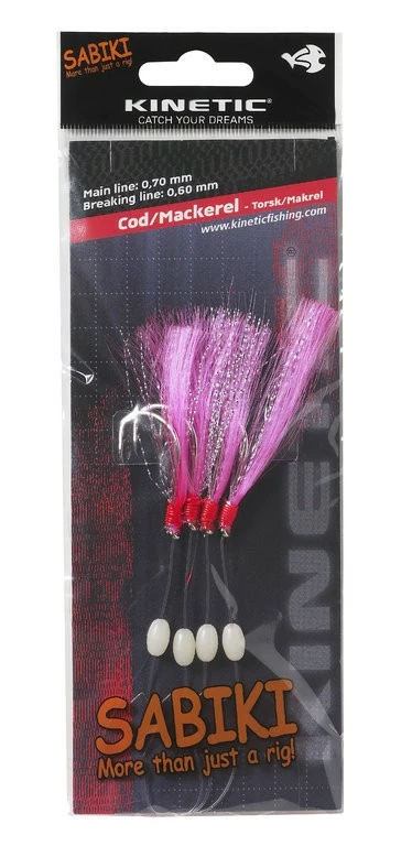Kinetic Sabiki Rig Dorsch-Makrele 5 Kinetic Sabiki Rig Dorsch-Makrele – Bild 3