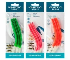 Kinetic Sabiki Makk-Vorfach Fluo Tip Größe 6/0 Oder 10/0 -Pilker Verkäufe Kinetic Sabiki Makk Rig Fluo Tip 1280x1280