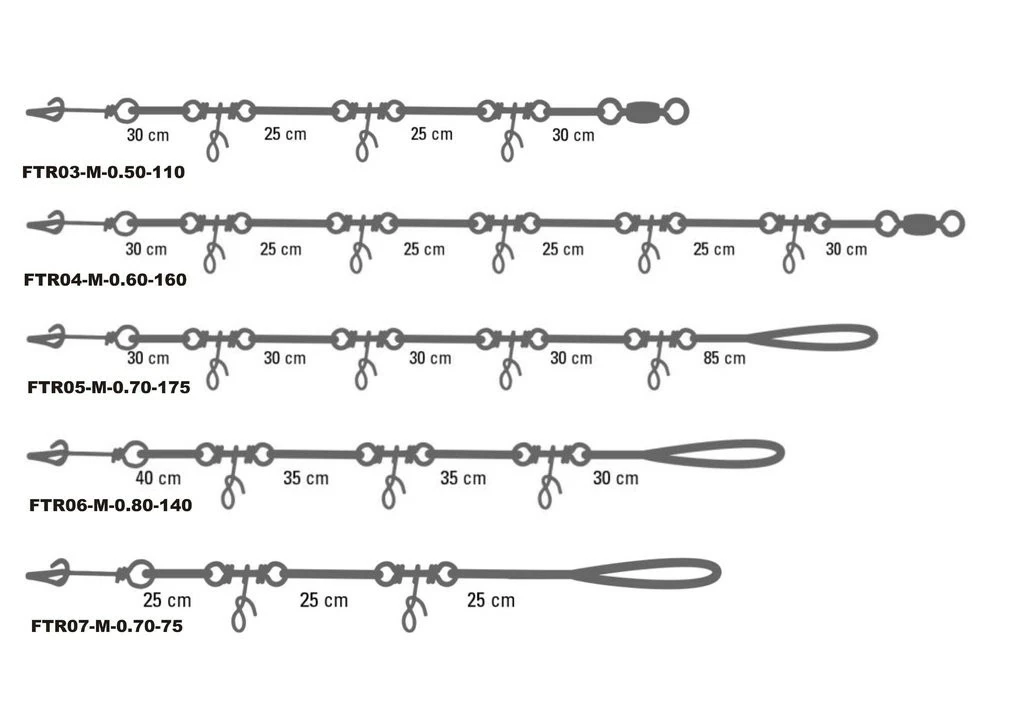 Mustad Fastach Rig Main Line 4 Mustad Fastach Rig Main Line – Bild 2
