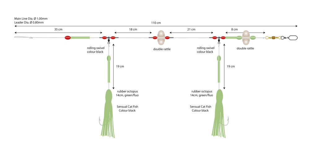 MIKADO Norway Quest 03 - Seewolf-System Fluo 4 MIKADO Norway Quest 03 - Seewolf-System Fluo – Bild 2