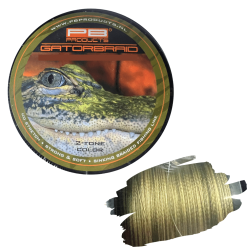 PB Products Gator Braid 0,26 Mm 25 Lbs 400 Meter 2-tone