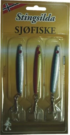 SOLVKROKEN Stingsild Classic Pilker 3er