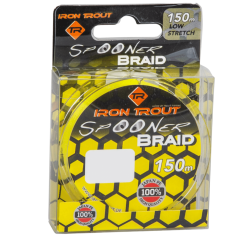 Iron Trout Spooner Braid 0,04 Mm 2,2 Kg 150 Meter Gelb