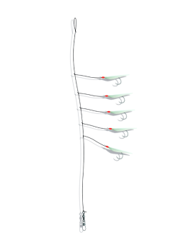 Zebco Circle Hook Heringsvorfach Mit Echter Fischhaut -Pilker Verkäufe Zebco Circle Hook Herring Leader 3454005 5 hooks bAfRxcOcprbW0G 1280x1280