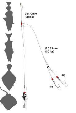 Zebco Wishbone Surf Rig - Brandungsvorfach