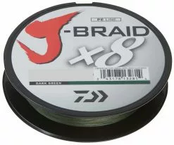 Daiwa J-Braid X8 300m Dark Green