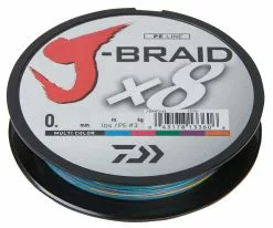 Daiwa J-Braid X8 150m Multi-Color
