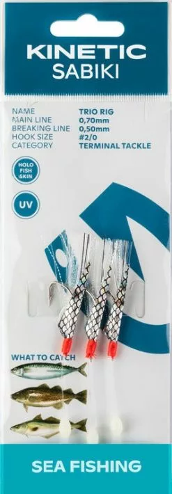 Kinetic Sabiki TRIO Rig - Vorfach -Pilker Verkäufe f111 240 x1 1280x1280