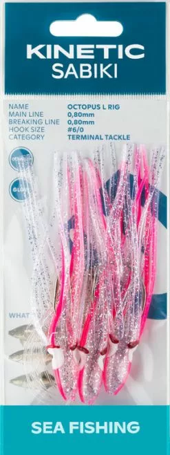 Kinetic Sabiki Octopus Rig Large - Vorfach -Pilker Verkäufe f119 206 x1 1280x1280