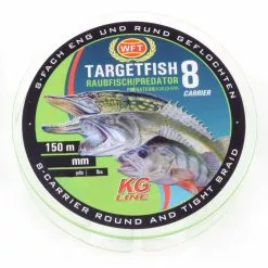 WFT Target Fish TF8 Raubfisch Chartreuse 150m